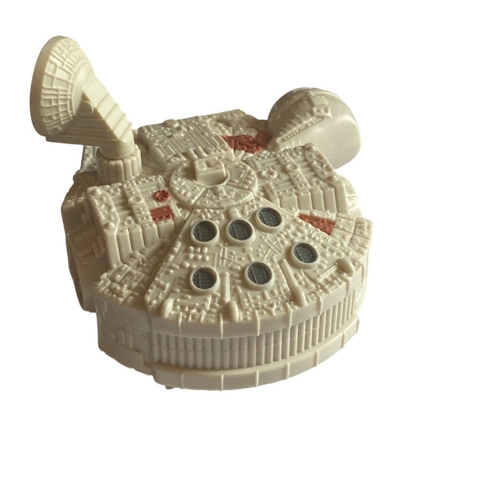 Vtg Star Wars Millennium Falcon 2005 Burger King Kids Meal Toy Collectible 3.5"